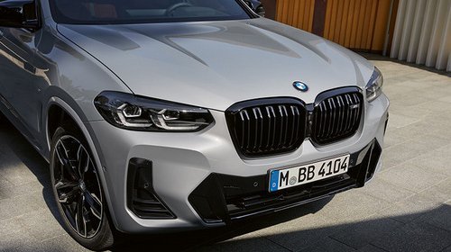 ДИЗАЙН ПЕРЕДНЕЙ ЧАСТИ BMW X4 С НОВОЙ РЕШЕТКОЙ РАДИАТОРА.